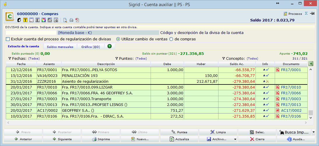 Cuentas